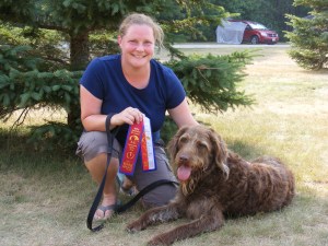 With Hartley and his first Qualifying Ribbon
